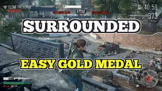 Days Gone - Surrounded challenge Gold ranked high chain