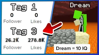 0 → 10.000 TikTok Follower NUR mit Minecraft Memes in 3 Tagen