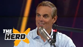 Colin Cowherd calls out Michelle Beadle, she calls in to respond | THE HERD