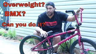 Can you be a big guy and ride BMX?