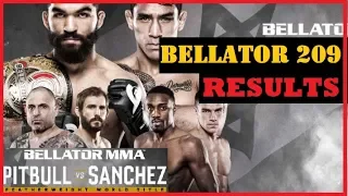 Bellator 209 Result