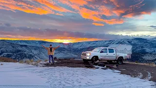 The Most Scared I’ve been Truck Camping (caught on camera)