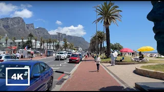 4K Cape Town Walk 2022 - Beach Promenade - Camps Bay [ASMR Non-Stop]