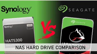 Synology HAT5300 vs Seagate Ironwolf Pro - NAS Drive Comparison