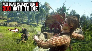 500 Ways To Die in Red Dead Redemption 2 (PART 13)