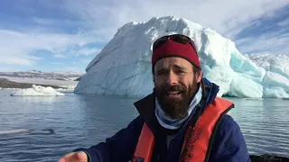 Blue Ice in the Arctic