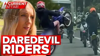 Reckless teen hoons filmed putting locals in danger | A Current Affair