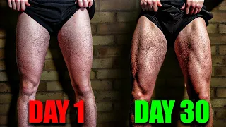 I Trained my LEGS for 30 days! (Crazy Transformation)