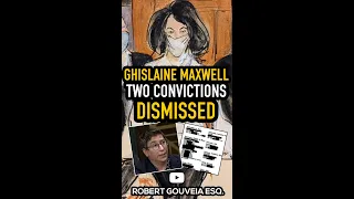 #GhislaineMaxwell Judge DISMISSES Two CONVICTIONS #Epstein #Shorts