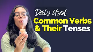 Common Verbs and Tenses In English | English Vocabulary #tenses #verbs #englishgrammar #ananya