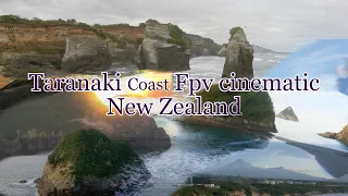 Cinematic Fpv Taranaki coast New Zealand .