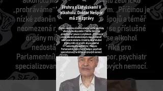 Prohra s Lotyšskem! V alkoholu. Doktor Nešpor má zlé zprávy