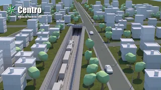 Animación obra Ferrocarril Central