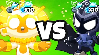 Ultra boosted True Sun God VS. Ultra boosted Legend Of The Knight (Bloons TD 6)