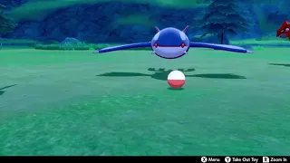 Kyogre get's yeeted by a ball.