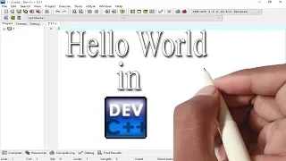 Hello World program in Dev C++