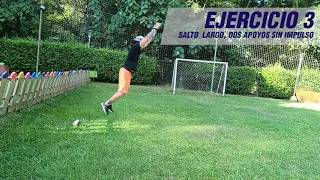 6 Ejercicios para el aprendizaje del Salto largo o de longitud