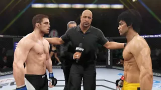 Bruce Lee vs. Nik Lentz (EA Sports UFC 2) - CPU vs. CPU