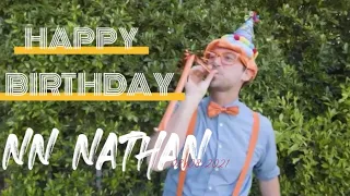 Birthday Greeting from Blippi