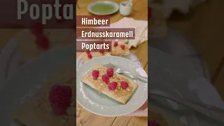 Himbeer-Erdnusskaramell Poptarts 🥜❤️ vegan