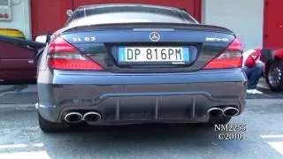 Mercedes SL63 AMG Loud Revs!