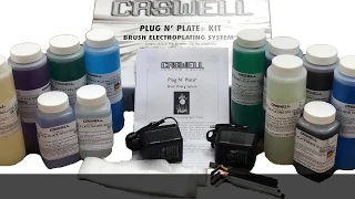 Caswell Plug N' Plate® Brush Plating Kits