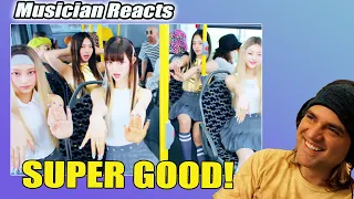 AMAZING! NewJeans - Super Shy Reaction // Musician Commentary