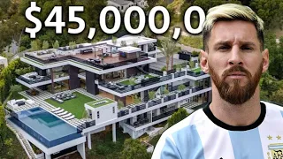 Top 10 Footballers Houses - Then and Now | ft. Ronaldo, Neymar, Messi