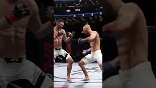 INSANE CONNOR MCGREGOR UPERCUT KO!!! (UFC 4) #shortvideo #shortsvideo #clips #crazy #mcgregor #ufc