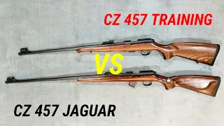 เปรียบเทียบปืน CZ 457 เทรนนิ่ง กับ จากัวร์