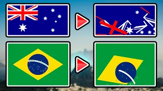 Guess the Flags With Gravitation (Falling Flags) | Fun With Flags