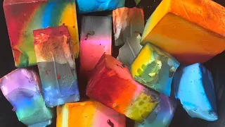 Multicolor Dyed Gym Chalk