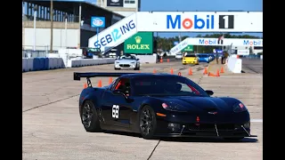 C6 Z06 Testing at Sebring 4/1 & 4/2 2023, thank you @xpmotorsports4765.  Your build was AWESOME!