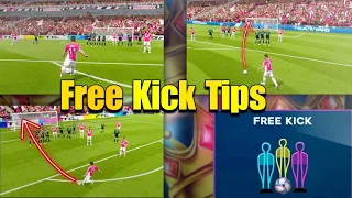 DLS 24 New Update * FREE-KICK TIPS * DLS 24 How To Take FREE-KICK Easily 🔥*