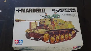Inbox Review of the 1/35 Scale Sd Kfz 131 Marder II from Tamiya