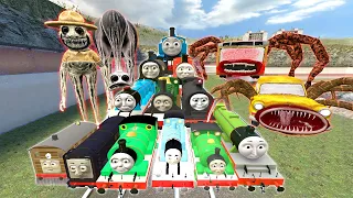 Building a Thomas Train Chased By Zoonomaly in Garry's Mod