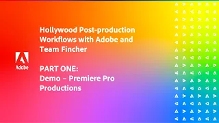 Part 1: Demo of Premiere Pro Productions | Hollywood Post-production with Team Fincher