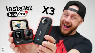 Jsou tohle NEJLEPŠÍ akční kamery? | insta360 X3 & Ace Pro