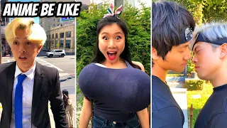 ANIME BE LIKE 🍥  || Alan Chikin Chow Funniest Compilation