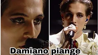 Sanremo 2022. Damiano canta Coraline, e piange ecco il perché!