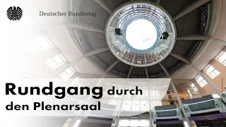 Rundgang im Plenarsaal des Deutschen Bundestages | 360 Grad