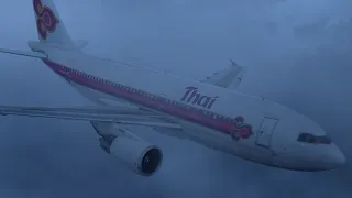 Thai Airways International Flight 311 - Crash Animation