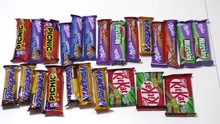 Seven Random Chocolate Bars