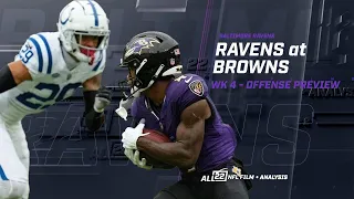 RAVENS/BROWNS PREVIEW #1: CAN TODD MONKEN'S OFFENSE ATTACK THIS BROWNS DEFENSE? #ravens #ravensflock