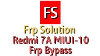 Redmi 7A frp bypass without pc, MIUI 10 frp bypass...