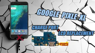 Google pixel XL charge port, battery and screen replacement detailed Utah