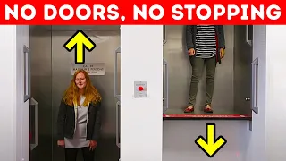 Why They Don't Built These Non-Stop Elevators Anymore