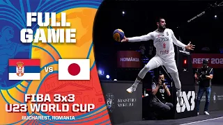 Serbia v Japan | Men Quarter-Final | Full Game | FIBA 3x3 U23 World Cup 2022