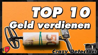 TOP 10 💶 Geld finden mit Metalldetektor  ➽ Tipps zum Geldverdienen  ➽ Schatzsuche