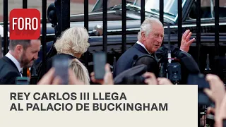 Rey Carlos III llega al Palacio de Buckingham - Expreso de la Mañana